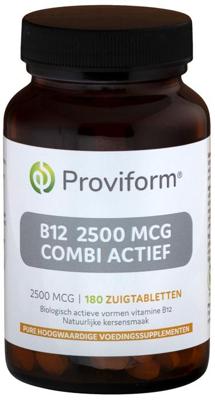 Proviform Vitamine B12 2500 Mcg Combi Zuigtabletten