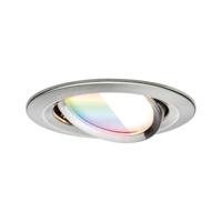 Paulmann 92439 LED-plafondlamp, LED-inbouwlamp 6 W IJzer (geborsteld) - thumbnail