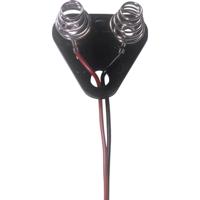 MPD DU1-M-306 Batterijclip Veercontact, Kabel (l x b x h) 29 x 27 x 2 mm - thumbnail