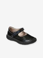 Gelakte babies met klittenband meisjes kleutercollectie zwart - thumbnail