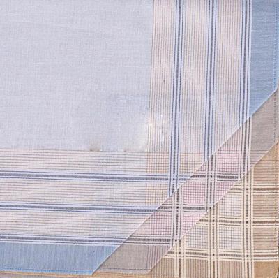 12 stuks Heren zakdoeken - Happy Stripe - Stoffen zakdoeken