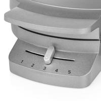 Wafelmaker Princess Princess 132380 Zwart Zilverkleurig Staal 1200 W - thumbnail
