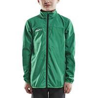 Craft 1907381 Rush Wind Jacket JR - Team Green - 158/164 - thumbnail