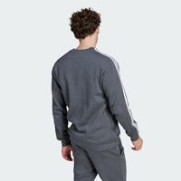 adidas Essentials Crew Sweater Donkergrijs Wit - thumbnail