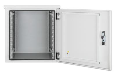 Intellinet IP55 19 Wandverteiler mit integrierten Lüftern 12 HE 600 mm tief grau RAL7035 19inch-industriële behuizing (b x h x d) 615 x 635 x 600 mm 12 HE Intellinet IP55 19 Wandverteiler mit integrierten Lüftern 12 HE 600 mm tief grau RAL7035 19inch-industriële behuizing (b x h x d) 615 x 635 x 600 mm 12 HE