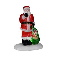 Lemax santa&apos;s here verlichte kerstdorp accessoire Santa&apos;s Wonderland 2022 - thumbnail