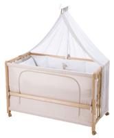 roba Babybed Room Bed 60 x 120 cm (Love beer, Naturel) - thumbnail