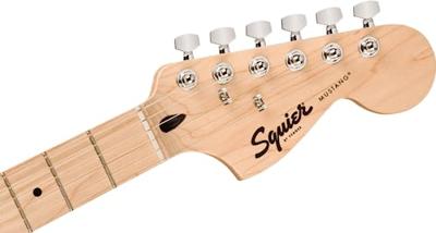 Squier Sonic Mustang HH MN Flash Pink elektrische gitaar - thumbnail