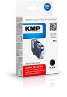 KMP Inktcartridge vervangt Canon CLI-521BK Compatibel Foto zwart C73 1509,0001 - thumbnail