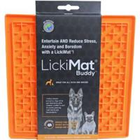 Lickimat likmat Buddy oranje voor de hond (20 cm) Per stuk - thumbnail