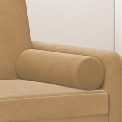 VidaXL Sierkussens 2 st 15x50 cm fluweel bruin VidaXL Sierkussens 2 st 15x50 cm fluweel bruin