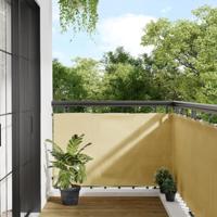 VidaXL Balkonscherm 90x300 cm 100% oxford polyester zandkleurig - thumbnail