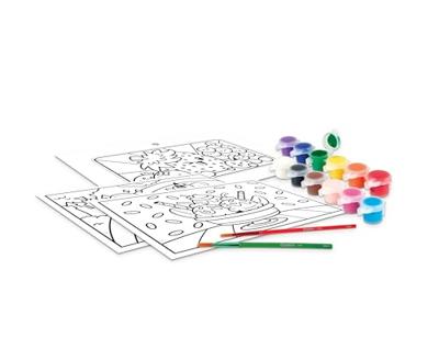 CRAYOLA Schilderen op Nummer Kit - 6 Schildersjablonen - Vanaf 5 jaar