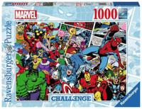 Ravensburger - challenge puzzel marvel superhelden 1000st. - thumbnail