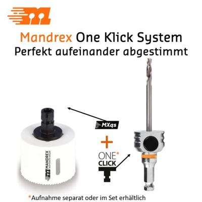 Gatzaag 54mm M42 38mm diep Mandrex Bi-metaal FineXcut met Quick Adapter