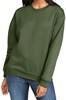 Gildan GSF000 Softstyle® Midweight Fleece Adult Crewneck Sweatshirt - Military Green - M - thumbnail