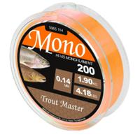 Spro Troutmaster Hi-Vis Mono Orange 0.18 mm 3.5 kg 200M - thumbnail