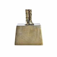 Bijzettafel DKD Home Decor Kristal Gouden Aluminium 46 x 46 x 57 cm - thumbnail