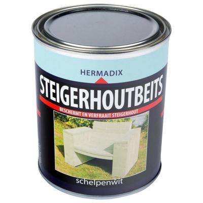 Steigerhoutbeits schelpenwit 750 ml Hermadix - Hermadix Steigerhoutbeits schelpenwit 750 ml Hermadix - Hermadix