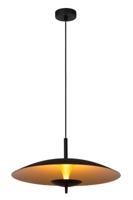 Lucide VULCAN - Hanglamp - Ø 47 cm - LED Dimb. - 1x9W 3000K - Zwart - thumbnail