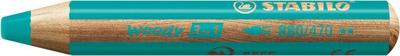 Kleurpotlood stabilo 880 woody 3 in 1 turquois | 5 stuks