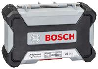 Bosch Accessories Bosch Power Tools 2608577148 Bitset Plat, Kruiskop Pozidriv, Kruiskop Phillips, Binnen-zesrond (TX) Torsion zone - thumbnail