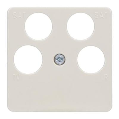 Busch-Jaeger 2CKA001753A8634 Aansluitdoos voor satellietschotel Afdekking Parel-wit, Crème-wit 1 stuk(s) Busch-Jaeger 2CKA001753A8634 Aansluitdoos voor satellietschotel Afdekking Parel-wit, Crème-wit 1 stuk(s)