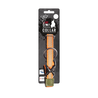 AFP Off Street - Dog Collar Mandarijn S