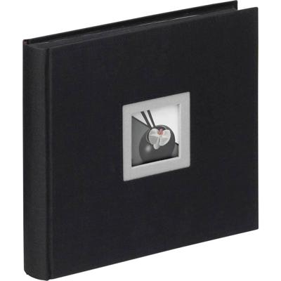 walther+ design FA-209-B Fotoalbum (b x h) 27 cm x 26 cm Zwart 50 bladzijden