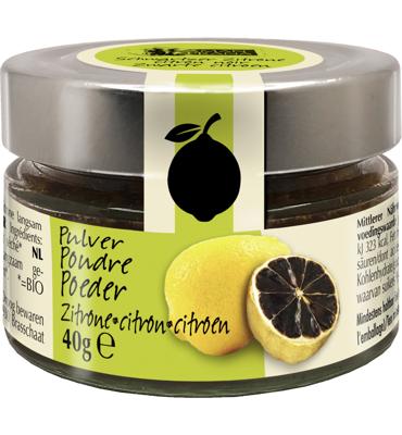 Zwarte Citroen Poeder Gedroogd - 40 gram