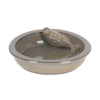 Esschert Design vogelbad rond zeehond - thumbnail