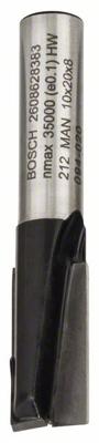 Bosch Accessories 2608628383 Groeffrees Hardmetaal Lengte 51 mm Afmeting, Ø 10 mm Schachtdiameter 8 mm