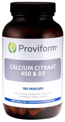 Proviform Calcium Citraat 450 & D3 Capsules