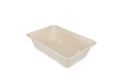 Frietbakjes A9 suikerriet BIO