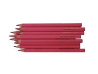 Creativ Company Driehoekige jumbo kleurpotloden - roze, 12st. - thumbnail