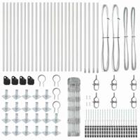 Weidehekwerk Zilver 50 x 0.8 m Gegalvaniseerd staal - thumbnail