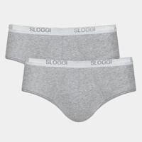 2-pak Basic Midi heren slips - Heup slips mannen - Katoenen onderbroek - heren ondergoed - thumbnail