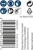 Bosch Accessoires Expert M480 schuurnetrol 93 mm, 5 m, K400 - 1 stuk(s) - 2608900784 - thumbnail