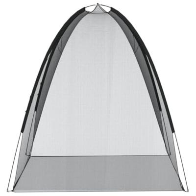 Klamboe met deuren Mongolia 220 gaas 200x120x130 cm zwart