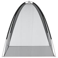 Klamboe met deuren Mongolia 220 gaas 200x120x130 cm zwart - thumbnail