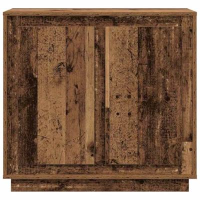 Dressoir Oudhout 80 x 40 x 75 cm Bewerkt hout