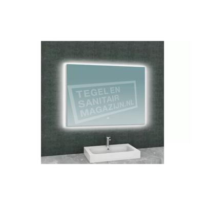 Spiegel Wiesbaden Soul Rechthoek met LED Verlichting Backlight 100 cm Spiegel Wiesbaden Soul Rechthoek met LED Verlichting Backlight 100 cm