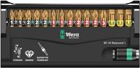Wera Bit-Check 30 Diamond 1 05057431001 Bitset 30-delig Plat, Kruiskop Pozidriv, Kruiskop Phillips, Binnen-Torx Bitset - thumbnail