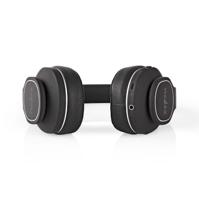Draadloze Over-ear Koptelefoon - Maximale batterijduur: 24 uur - Ingebouwde microfoon - Drukbediening - Ondersteuning voor spraakbesturing - Volumebediening - Inclusief reiskoffer - Grijs/Zwart - thumbnail