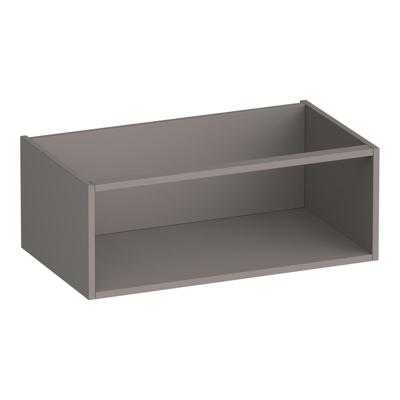 Brauer Flourish - Bijkast - 80 cm - met 1 Opbergvak - Mat Taupe