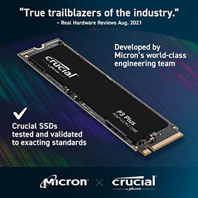 Crucial P3 Plus 500 GB SSD Crucial P3 Plus 500 GB SSD
