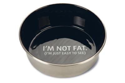 Beeztees voer- en drinkbak not fat - hond - rvs - zwart - 20cm Beeztees voer- en drinkbak not fat - hond - rvs - zwart - 20cm