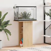 VidaXL Aquariumstandaard sonoma eiken 60,5x36x72,5 cm bewerkt hout - thumbnail