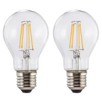 Xavax Led-gloeidraad E27 806lm Verv. 60W Gloeilamp Warm Wit Helder 2 Stuks - thumbnail