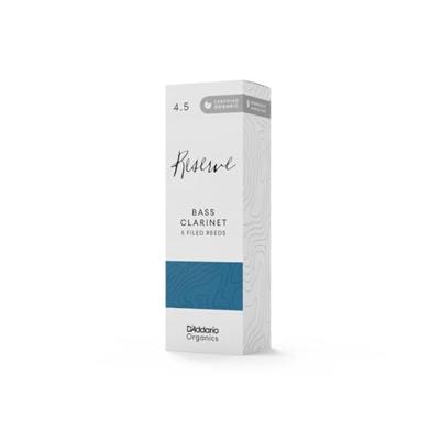 D'Addario Woodwinds Organic Reserve Bass Clarinet Reeds 4.5 (5 stuks) D'Addario Woodwinds Organic Reserve Bass Clarinet Reeds 4.5 (5 stuks)